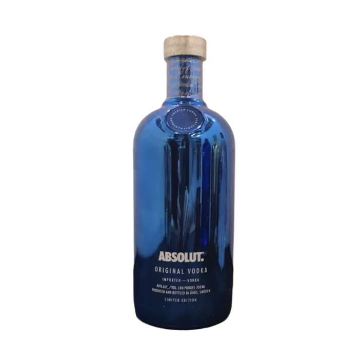 Absolut Vodka Limited Edition Electrik Blue