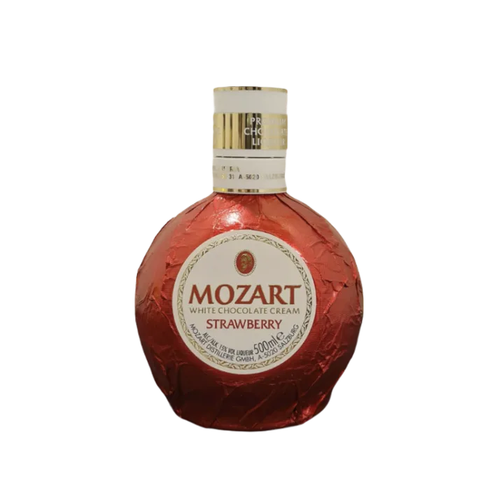 Mozart White Chocolate & Strawberry Liqueur