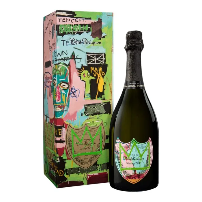 Dom Pèrignon X Jean-Michel Basquiat Green
