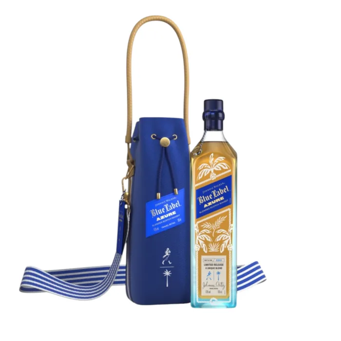 Johnnie Walker Blue Label Azure + Bag